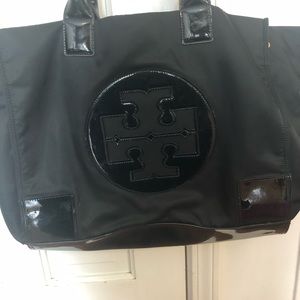 Tory Burch black oversized bag
